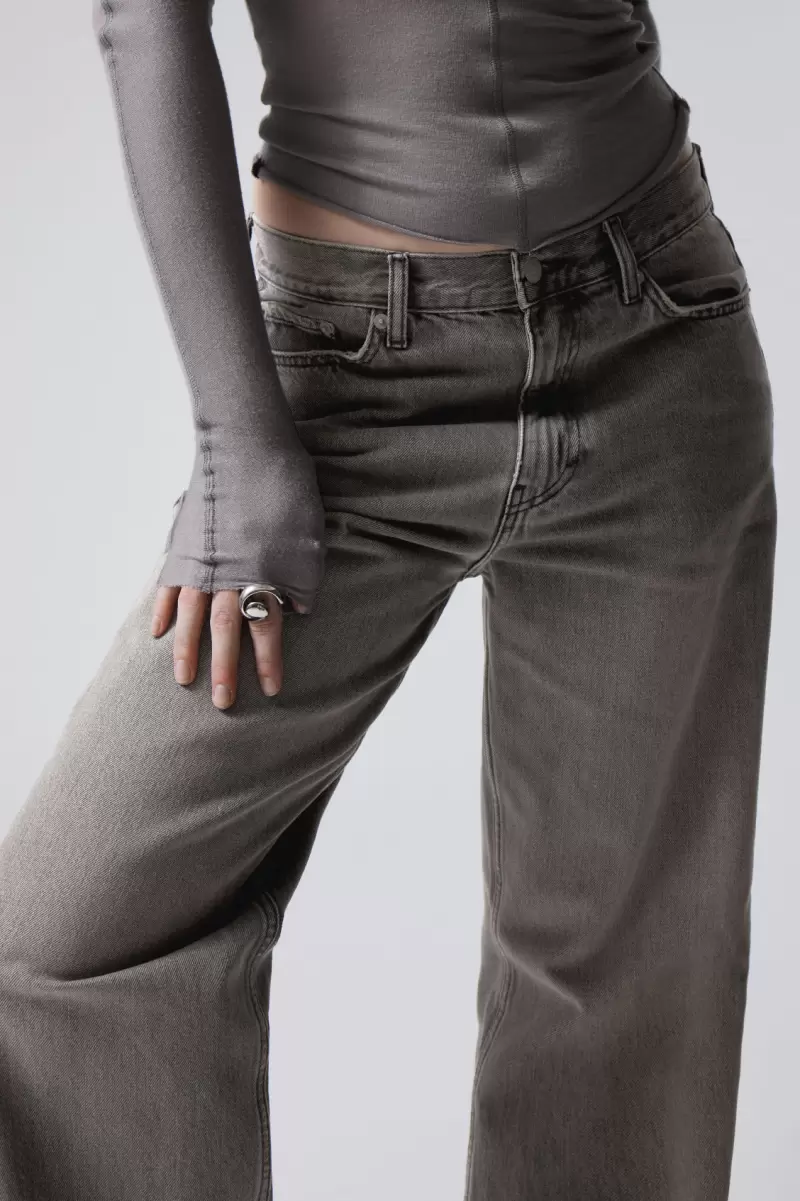 Locker Geschnittene Jeans Galaxy Preisanpassung Week Day 90Er-Jahre-Blau Jeans Damen - 2