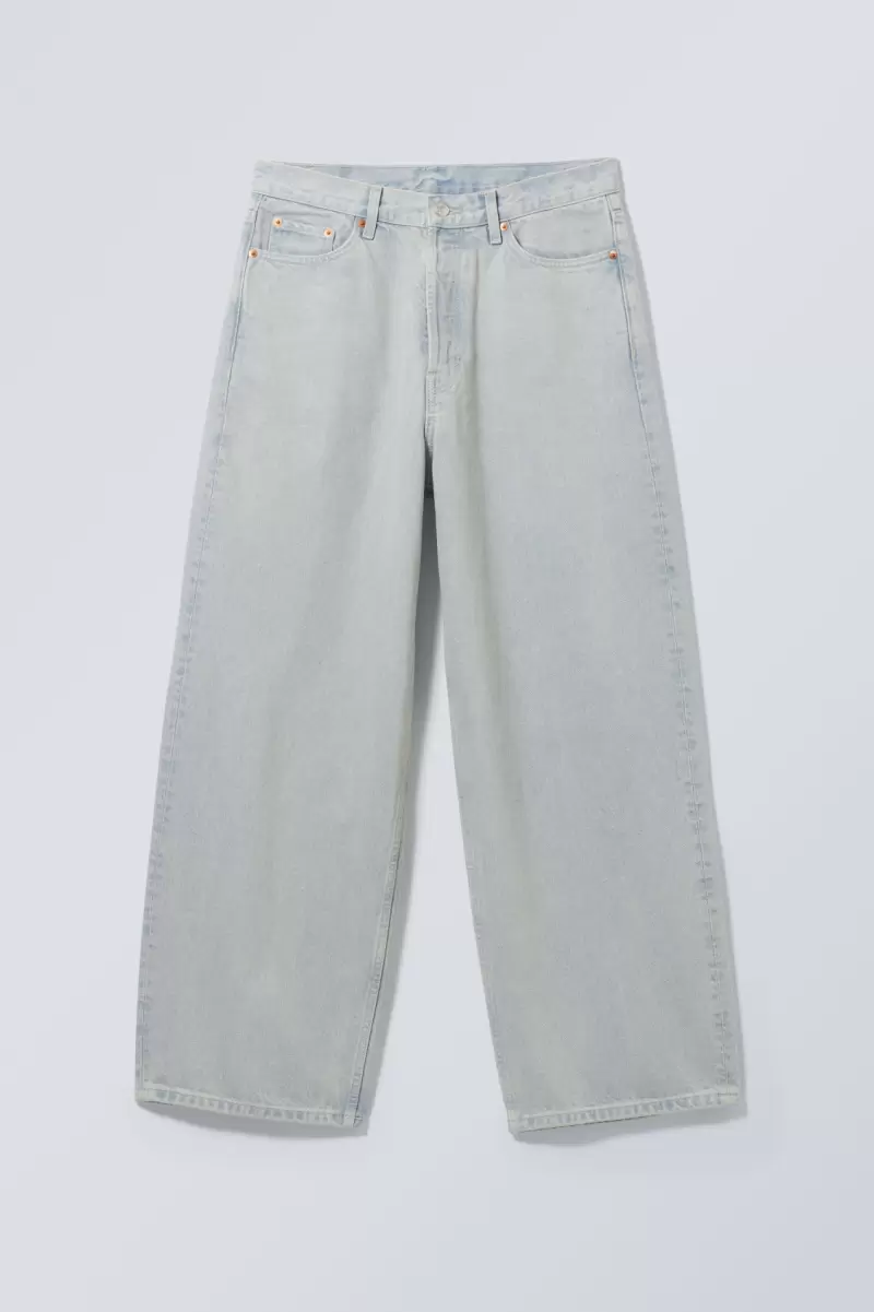Damen Lockere Baggy-Jeans Astro Material Jeans Week Day Seventeen-Blau - 2