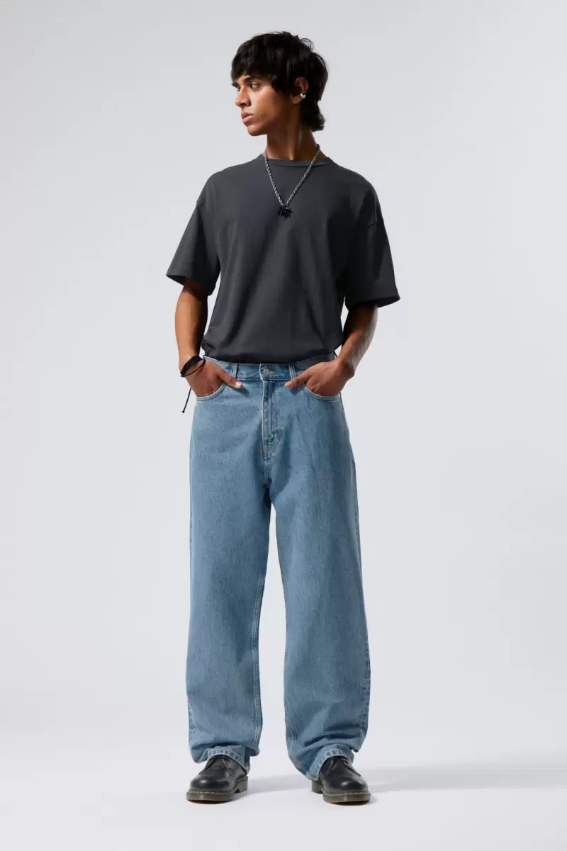 90Er-Jahre-Blau Locker Geschnittene Jeans Galaxy Damen Jeans Week Day Preisgestaltung - 1