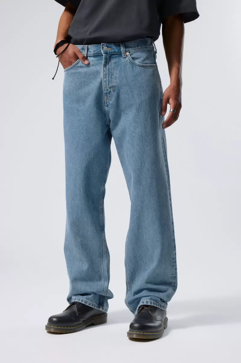 90Er-Jahre-Blau Locker Geschnittene Jeans Galaxy Damen Jeans Week Day Preisgestaltung - 3