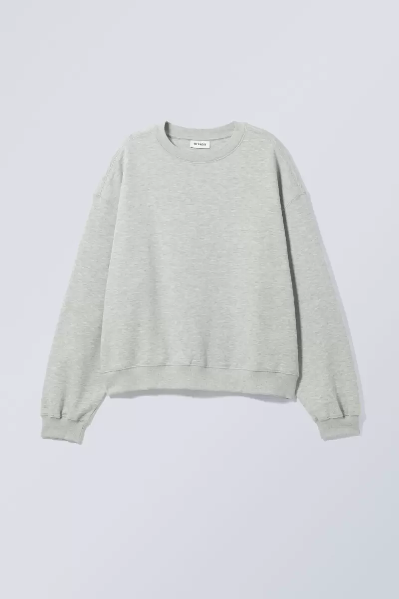 Basics Sweatshirt Standard Essence Week Day Schwarz Kosten Damen - 2