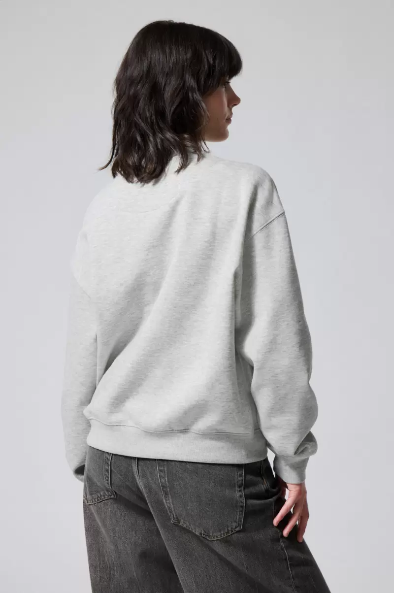 Basics Sweatshirt Standard Essence Week Day Schwarz Kosten Damen - 3
