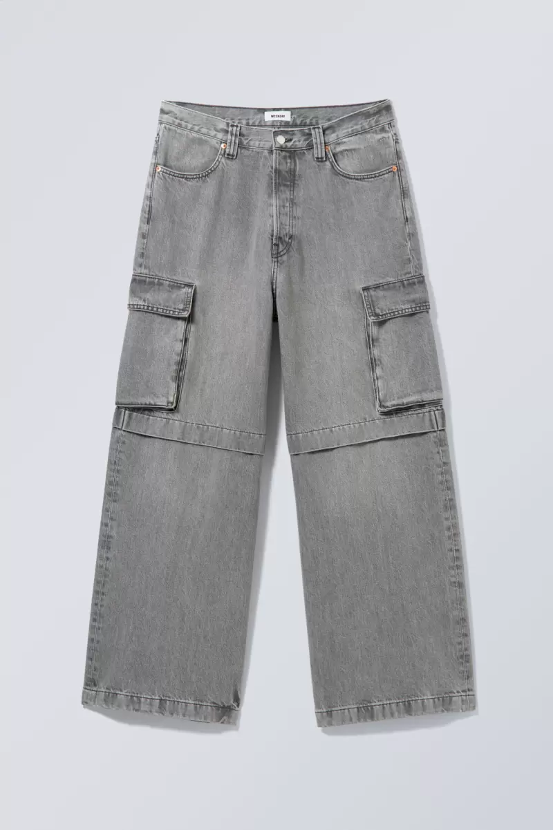 Eleven Grau Baggy-Jeans Pasadena Im Cargostil Jeans Herren Week Day Treuerabatt - 2